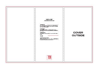 z fold brochure template